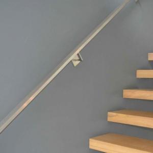 Rampe d'escalier en inox